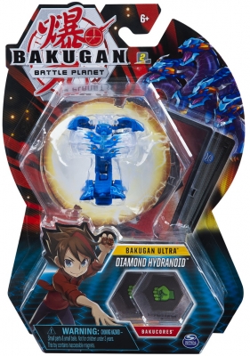 Figurina bila Bakugan Ultra Diamond Hydranoid Spin Master