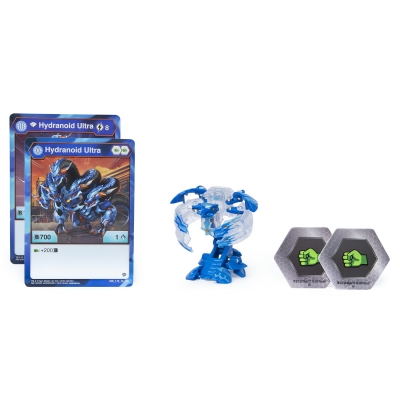 Figurina bila Bakugan Ultra Diamond Hydranoid Spin Master