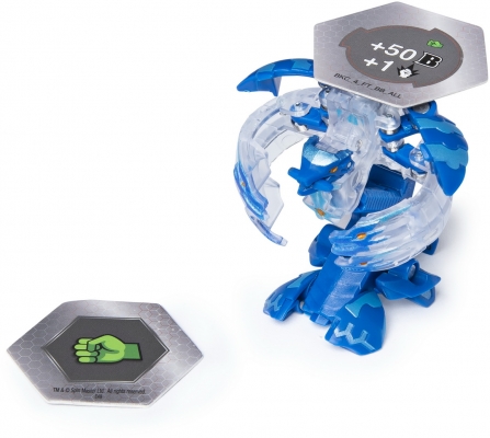 Figurina bila Bakugan Ultra Diamond Hydranoid Spin Master