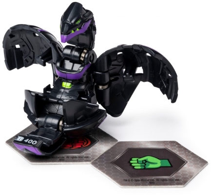 Figurina bila Bakugan Darkus Serpenteze Leviathan Black Spin Master