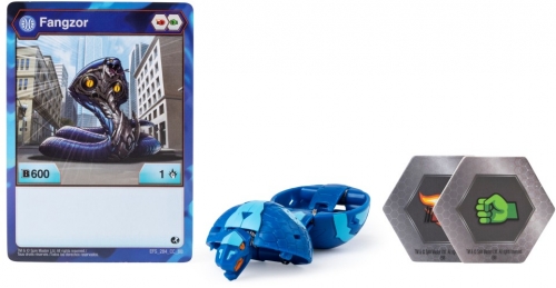 Figurina bila Bakugan Aquos Fangzor Cobra Blue Spin Master