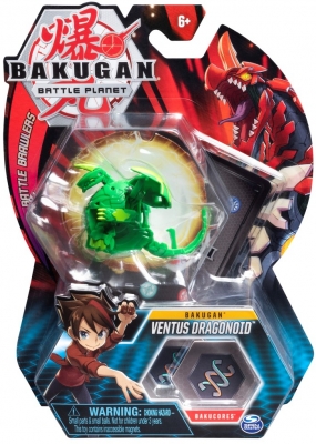 Figurina bila Bakugan Ventus Dragonoid Spin Master