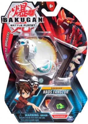Figurina bila Bakugan Haos Fangzor Spin Master