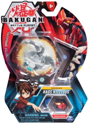 Figurina bila Bakugan Haos Nillious Spin Master