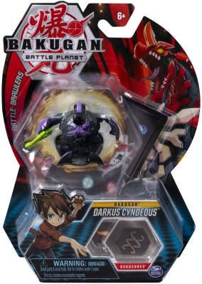 Figurina bila Bakugan Darkus Cyndeous Spin Master