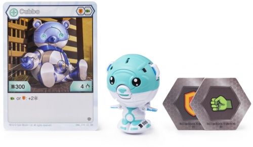 Figurina bila Bakugan Cubbo Spin Master