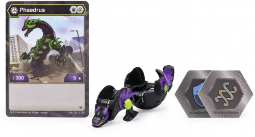 Figurina bila Bakugan Phaedrus Spin Master