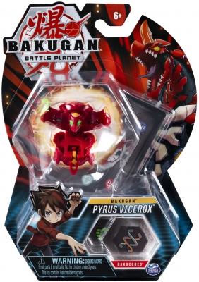 Figurina bila Bakugan Pyrus Vicerox Spin Master