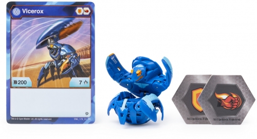 Figurina bila Bakugan Vicerox Spin Master