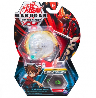 Figurina bila Bakugan Diamond Gorthion Spin Master