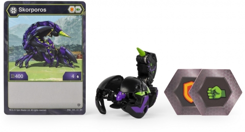 Figurina bila Bakugan Skorporos Spin Master