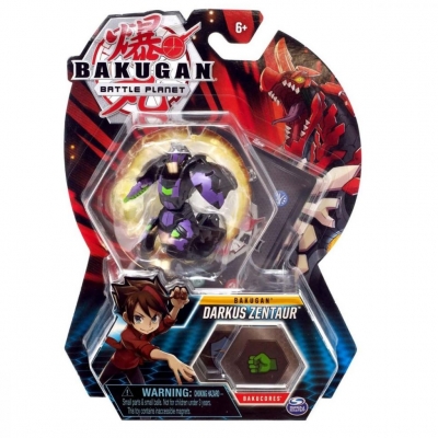 Figurina bila Bakugan Darkus Zentaur Spin Master