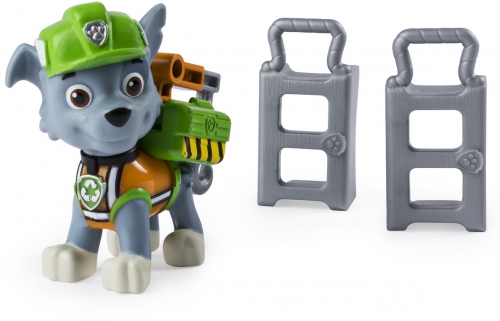 Figurina Rocky Experti in constructii Patrula Catelusilor Spin Master