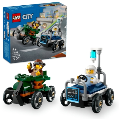 Pachet de curse Avion vs. pat de spital 60459 LEGO City