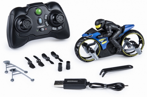 Motocicleta zburatoare cu telecomanda RC Airhogs Spin Master