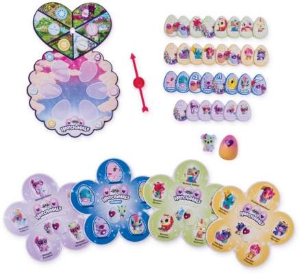 Joc de societate cu planse si animalute Hatchimals Spin Master