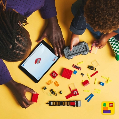 Camion de pompieri cu scara 60463 LEGO City