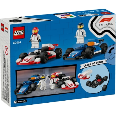 Masini de curse F1 Williams Racing si Haas F1 60464 LEGO City 