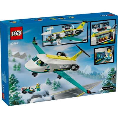 Avion-ambulanta pentru urgente 60465 LEGO City