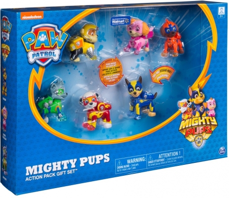 PATRULA CATELUSILOR SET COMPLET CU FIGURINE LUMINOASE SPIN MASTER