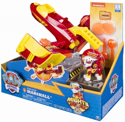 PATRULA CATELUSILOR VEHICUL FLIP AND FLY CU MARSHALL SPIN MASTER