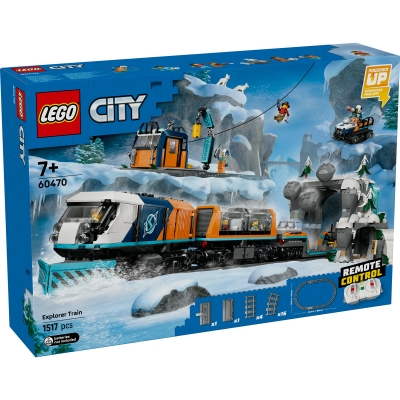 Trenul expres al exploratorilor spre Polul Arctic 60470 LEGO City