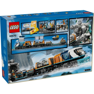 Trenul expres al exploratorilor spre Polul Arctic 60470 LEGO City