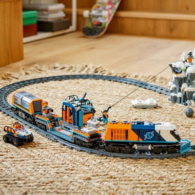 Trenul expres al exploratorilor spre Polul Arctic 60470 LEGO City