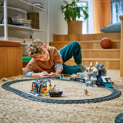 Trenul expres al exploratorilor spre Polul Arctic 60470 LEGO City