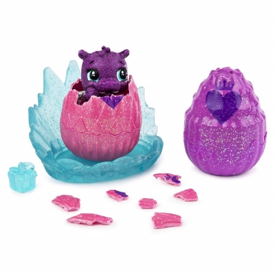 Set figurine Ousoare cu tron, sezonul 6, Hatchimals 2 buc/set Spin Master