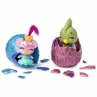 Set figurine Ousoare cu tron, sezonul 6, Hatchimals 2 buc/set Spin Master