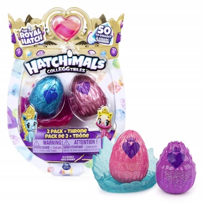 Set figurine Ousoare cu tron, sezonul 6, Hatchimals 2 buc/set Spin Master