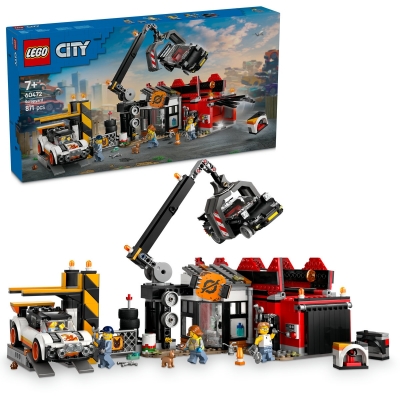 Cimitir de masini vechi 60472 LEGO City