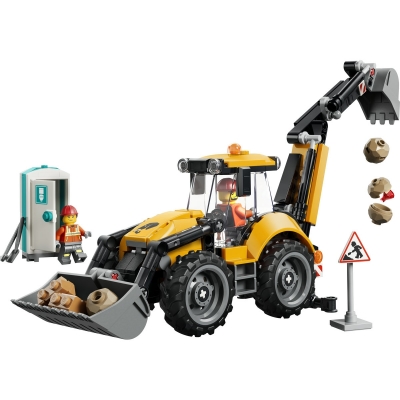 Buldoexcavator galben 60480 LEGO City