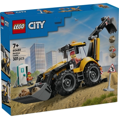 Buldoexcavator galben 60480 LEGO City
