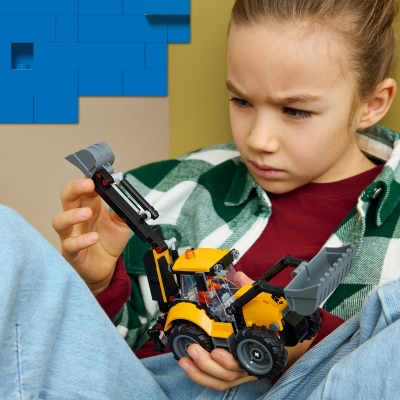 Buldoexcavator galben 60480 LEGO City