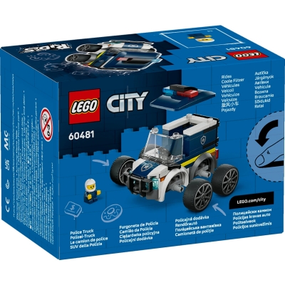 Vehicule – Camioneta de politie 60481 LEGO City 