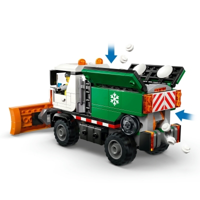 Vehicul cu plug de zapada 60490 LEGO City