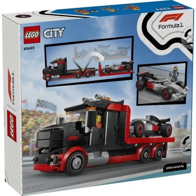 Camion de prezentare F1 cu mașina de curse Audi F1 60493 LEGO City
