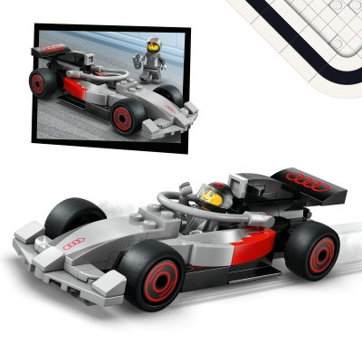 Camion de prezentare F1 cu mașina de curse Audi F1 60493 LEGO City