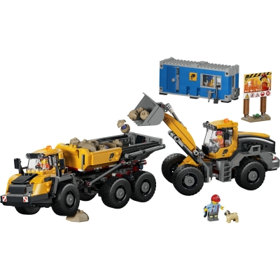 Camion basculant si incarcator frontal 60494 LEGO City