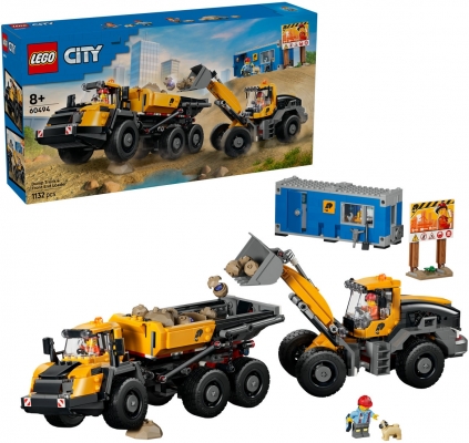 Camion basculant si incarcator frontal 60494 LEGO City