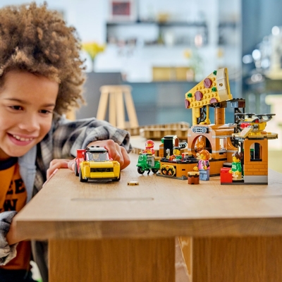 Experienta livrarii de pizza cu vehicule 60496 LEGO City