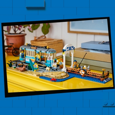 Tramvai de plaja clasic 60506 LEGO City