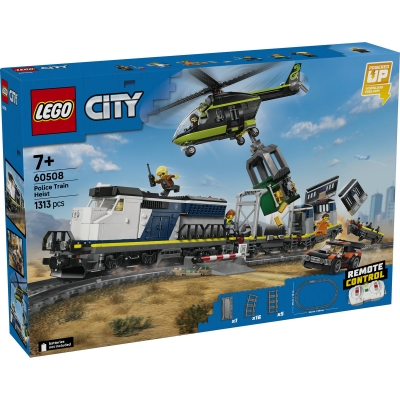 Jaf in trenul politiei 60508 LEGO City