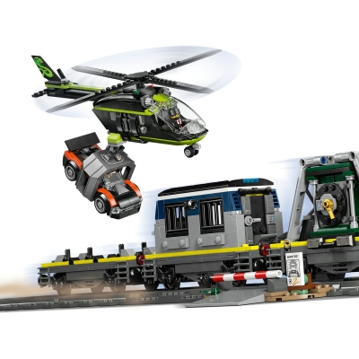 Jaf in trenul politiei 60508 LEGO City