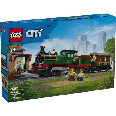 Tren cu aburi vintage 60511 LEGO City
