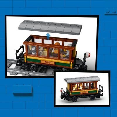 Tren cu aburi vintage 60511 LEGO City