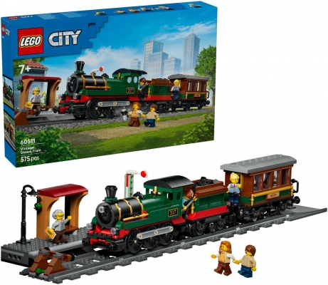 Tren cu aburi vintage 60511 LEGO City