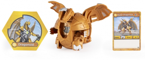 Figurina bila Bakugan Deka Jumbo Aurelus Dragonoid Spin Master